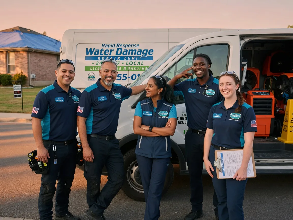 Water Damage Restoration company in Forney, TX