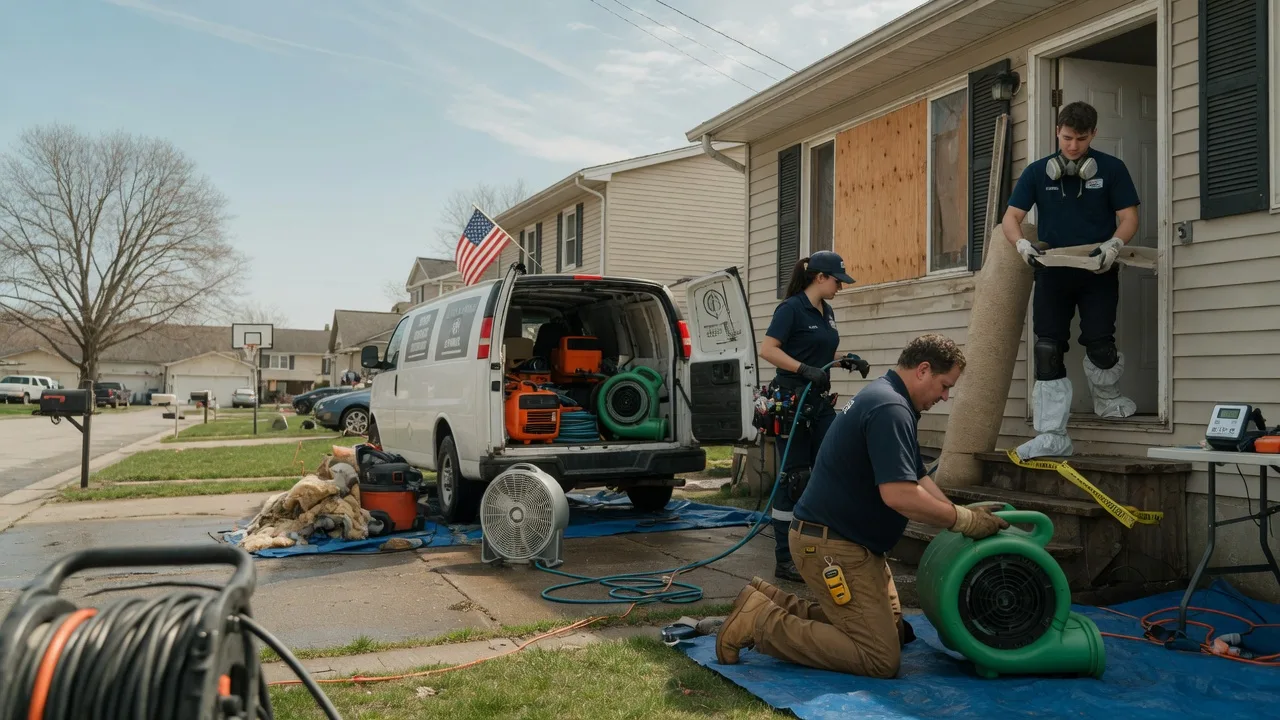 Water Damage Restoration in Forney, TX near me